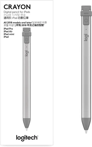 Miniatura 8 de Logitech Lápiz digital Crayon para todos los iPads (versiones 2018 y posteriores) con tecnología Apple Pencil, diseño anti-rodamiento y punta