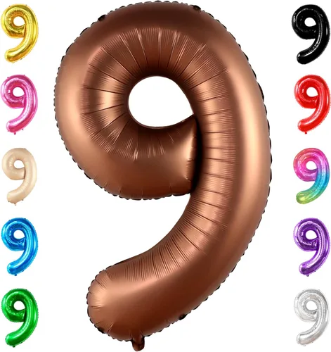 Miniatura 57 de Globo gigante plateado del número 0 de 40 pulgadas – Globo Mylar del número 0 Globo plateado 0 para decoraciones de fiesta Globo plateado