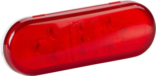 Miniatura 8 de Grote 54672 Luces LED Ovaladas de 6" de Parada/Cola/Giro con Luces de Reversa Integradas - Terminación de Pin Macho Rojo