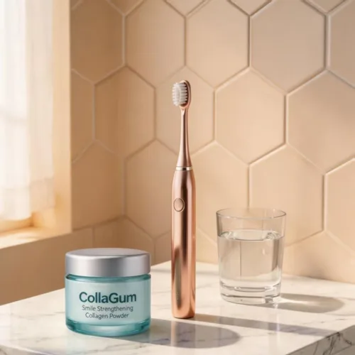 Miniatura 6 de 2 polvos de colágeno para encías, polvo de dientes de colágeno con nano-hidroxiapatita, polvo de dientes de hidroxiapatita para el cuidado