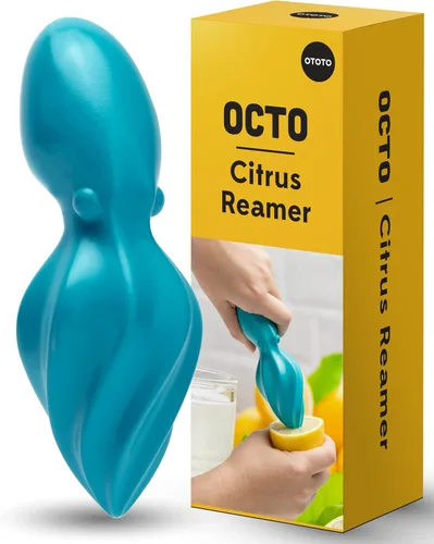 Miniatura 10 de OTOTO Lemongator Exprimidor de Limón Manual - Exprimidor de Limón Fácil de Sostener Manual para Limón, Lima, Naranjas - Libre de BPA, Apto