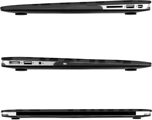 Miniatura 5 de MOSISO Funda compatible con MacBook Air de 13 pulgadas (modelos: A1369 y A1466, versión anterior 2010-2017), carcasa rígida de plástico de grano