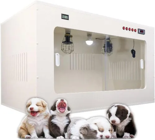 Incubadora para gatos y perros, caja de calefacción inteligente con temperatura constante, incubadora para animales jóvenes, incubadora con humedad