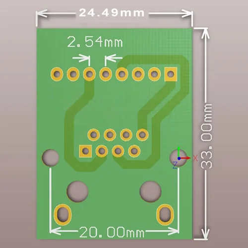 Miniatura 2 de 2 unids RJ45 Ethernet solo conector hembra placa de ruptura, 0.100 in paso RJ45 tornillo placa adaptador terminal