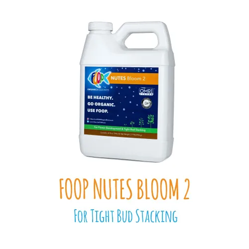 Miniatura 3 de FOOP Nutes Bloom Starter Pack: Obtén cogollos compactos, terpenos increíbles y una explosión de tricomas Infundido con Cal/Mag y sílice