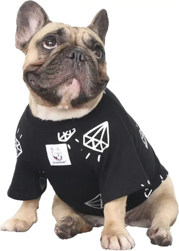 Miniatura 6 de iChoue - Pijamas y monos para mascotas, traje de cuerpo entero para perros medianos y grandes como para Corgi, Shiba Inu, Bulldog francés, Pug