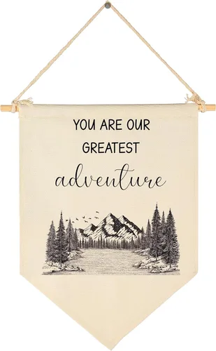 Miniatura 135 de Pancarta Dulce Niño-Bebé Regalo Ducha de Bebé-Bandera Decoración Regalos para Niños Recién Nacidos-Pancarta Letrero de Pared Regalo para Guardería
