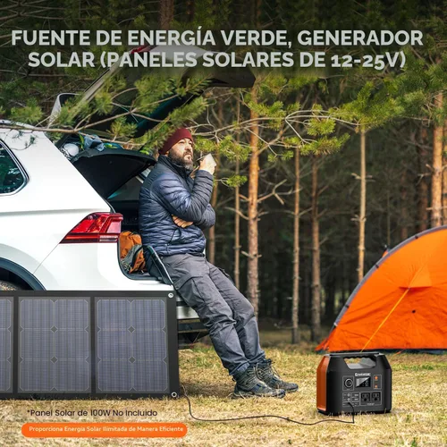Miniatura 6 de EnginStar Estación de energía portátil de 300 W 296 Wh con salida de CA de onda sinusoidal pura de 110 V para acampar al aire libre, caza