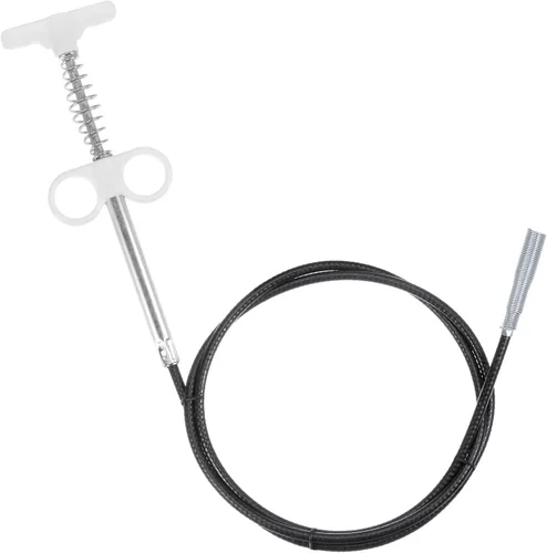 Miniatura 7 de HARFINGTON Herramienta de recogida de garras flexibles de 118 pulgadas, 4 garras de acero inoxidable, gancho de limpieza de alcantarillado, Gris