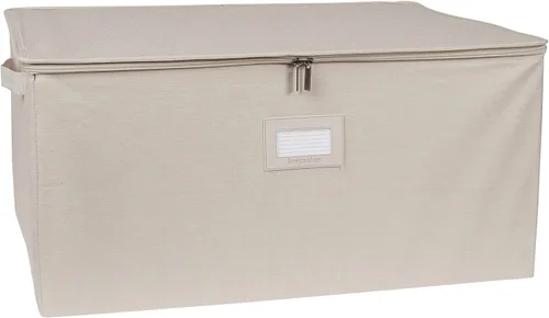 Miniatura 105 de Covermates Keepsakes - Juego de cajas de almacenamiento con cierre de cremallera, paquete de 3 cubos organizadores de poliéster resistente, diseño
