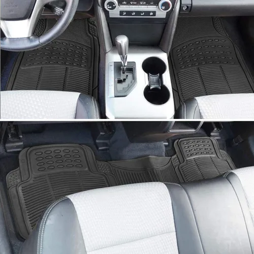 Miniatura 2 de Vaygway Alfombrillas de automóvil, alfombrillas para todo tipo de clima para automóviles, juego completo de alfombrillas para automóvil, alfombras