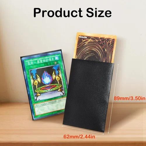 Miniatura 2 de 1000 fundas para tarjetas Magic the Gathering, FOTEEMO Yugi-oh, fundas para tarjetas pequeñas japonesas, fundas protectoras de tarjetas que protegen