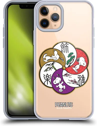 Miniatura 394 de Carcasa de gel para iPhone 7 Plus/iPhone 8 Plus, diseño de Snoopy Oriental de Peanuts, Badges