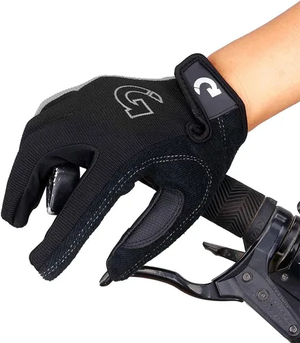 Miniatura 4 de GEARONIC Cycling Gloves Anti-Slip Mountain Bike Gloves for Men Breathable Foam Padded Biking Gloves Shock Absorbing MTB Bicycle Gloves Full Finger