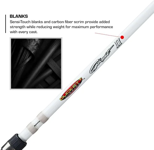 Miniatura 2 de Duckett Fishing Ghost II Spinning & Casting Rods, Lightweight, Durable, and Ultra-Sensitive Performance Fishing Rod