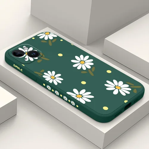 Miniatura 31 de LEECG Funda para iPhone 14 con Patrón de Flores de Mariposa de Astronauta, Forro de Microfibra Suave Anti-Rayones en el Interior, Cubierta