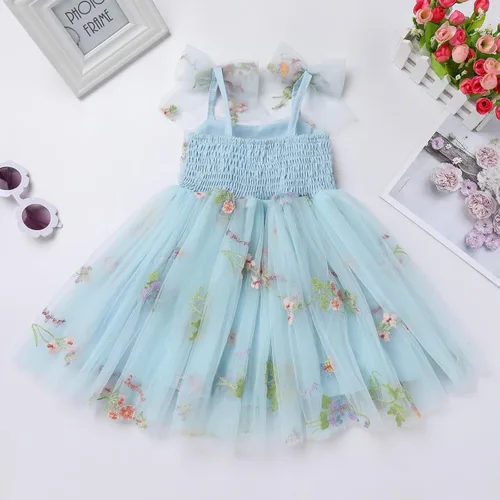 Miniatura 78 de IMEKIS Vestido de princesa de cumpleaños para niña pequeña, confeti brillante, bohemio, arco iris, pastel, sesión de fotos, traje para 1-6T