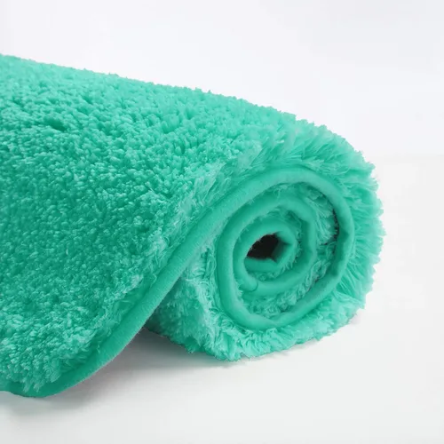 Miniatura 11 de Suchtale - Alfombra de baño antideslizante, tapete de baño de microfibra suave, absorbente de agua, peluda, lavable a máquina, para regadera, 16 x