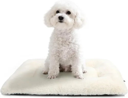 Miniatura 21 de Cama para Jaula de Perros Lavable para Perros XXS, de Lujo, de Piel Sintética Gruesa, Esponjosa, Cómoda, Almohadilla de Jaula Antideslizante, Tapete
