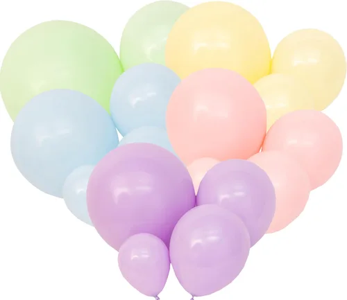 Miniatura 14 de DECGOL Globo negro de 100 globos de látex negros de diferentes tamaños de 18, 12, 10 y 5 pulgadas, kit de globos de fiesta para arco de globos