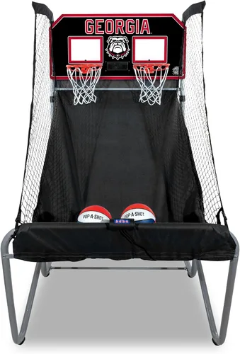 Miniatura 13 de Pop-A-Shot - Home Dual Shot with NCAA Graphics l Sensor Scoring l 16 Game Modes l 7 Balls l Foldable Storage l for All NCAA Fans
