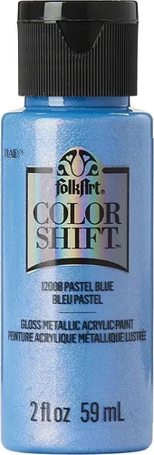 Miniatura 21 de FolkArt Pintura de cambio de color, 2 onzas, Plum Flash 2 Fl Oz Flash de ciruela