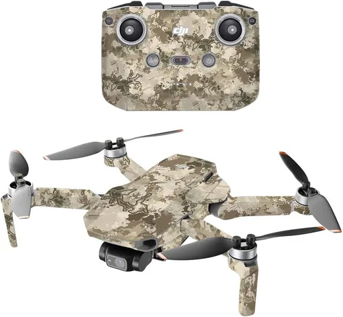Miniatura 30 de MightySkins Compatible con DJI Mini 2 Dron portátil – Camuflaje rojo Funda protectora de vinilo duradera y única Fácil de aplicar, quitar