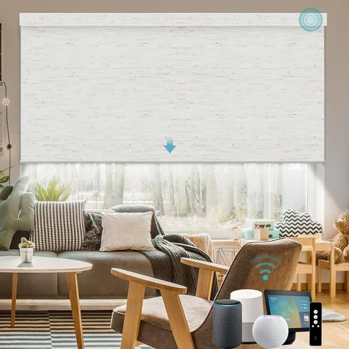 Miniatura 31 de SmartWings Persianas motorizadas con control remoto para ventanas, persianas enrollables Matter 100% opacas, automáticas, eléctricas inteligentes