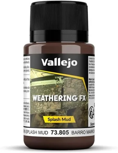 Miniatura 4 de Vallejo Kit de pintura modelo Black Splash Mud