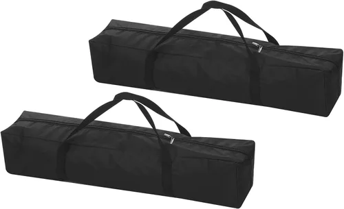 Miniatura 14 de PATIKIL Bolsa de repuesto para silla de campamento de 39 pulgadas, paquete de 2 bolsas de transporte plegables de nailon, bolsa grande