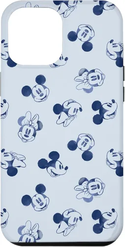 Miniatura 25 de Funda retro para iPhone 12/12 Pro de Disney Minnie y Mickey Mouse Icon Faces de arte vintage
