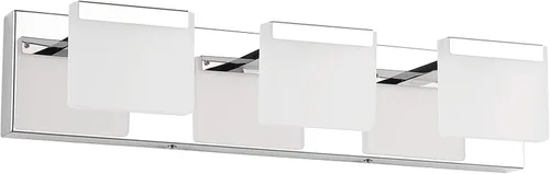 Miniatura 12 de Ralbay Luces LED modernas para tocador de baño, 5 luces, lámpara de pared de baño de acero inoxidable acrílico
