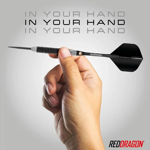 Miniatura 5 de Set de dardos de tungsteno RED Dragon Rat de 26 g, 28 g, 25 g, 30 g, 32 g o 35 g con vuelos y cañas