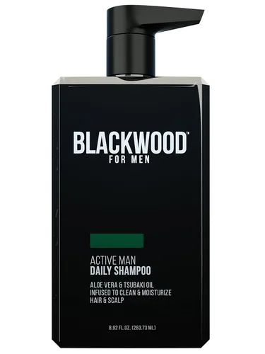 Miniatura 8 de BLACKWOOD FOR MEN Active Man Daily Shampoo - Champú espesante y aclarante para cabello o cuero cabelludo normal a graso - Combate la pérdida