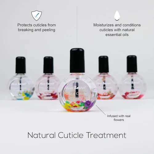 Miniatura 2 de Mia Secret Aceites perfumados para cutículas fabricados en Estados Unidos, 6 variedades de aroma (ramo de primavera, 1 oz.)