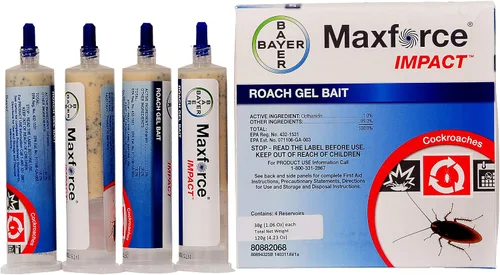 Bayer Environmental Science Maxforce Impact Cebo para cucarachas Gel - 1 Caja (4 X 30 Gr.)