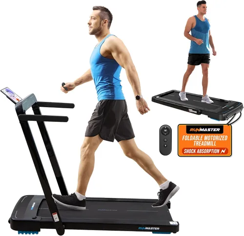 Miniatura 10 de RunMaster Under Desk Treadmill for Home and Office - 320lbs Weight Capacity, Quiet, Efficient, Walking Pad, Four LED Display, Space-Saving Portable