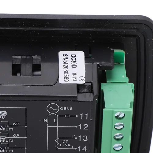 Miniatura 8 de Controlador automático del generador de parada de arranque DC30D resistente a la intemperie para el monitor de falla de la red eléctrica del ATS