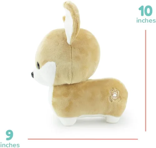 Miniatura 2 de Bellzi Tan Corgi Juguete de Peluche de Animal Lindo - Adorable Juguete Suave de Corgi de Peluche y Regalos - Regalo Perfecto para Niños, Bebés