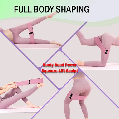 Miniatura 6 de Juego completo de bandas de resistencia para mujeres y hombres, bandas profesionales de entrenamiento para la parte superior e inferior del cuerpo