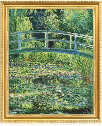 Miniatura 68 de Pinturas clásicas mundiales de Claude Monet Impresión giclée sobre lienzo alargado, pieza de galería para colgar y decorar el hogar, The CliffWalk