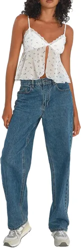 Miniatura 4 de Camisetas sin mangas con tirantes delgados Y2K para mujer para salir