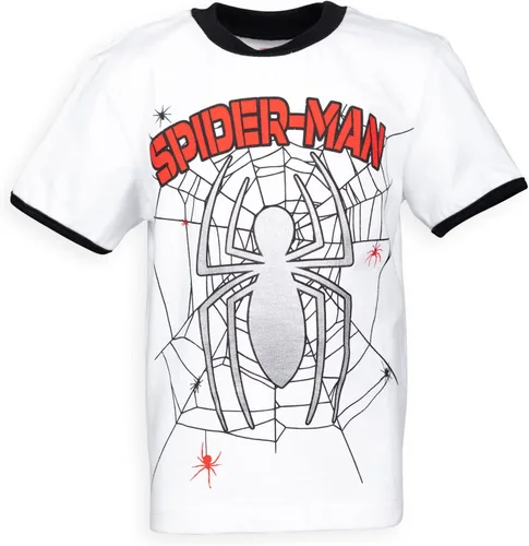 Miniatura 9 de Marvel Spider-Man - Paquete de 4 camisetas sin botones para niños pequeños a grandes