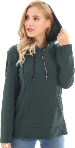 Miniatura 35 de Bearsland - Sudadera de lactancia y maternidad para mujer, con bolsillos y capucha