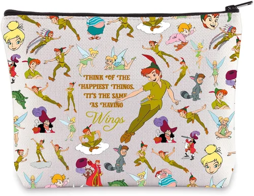 Miniatura 9 de WZMPA Bolsa de cosméticos de película de dibujos animados, regalo para fanáticos de cuentos de hadas, piensa en las cosas más felices, es lo mismo