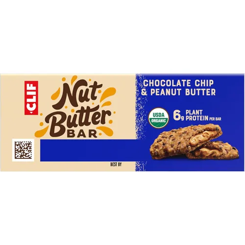 Miniatura 14 de CLIF - Barra de mantequilla de nuez – Barras energéticas rellenas de chispas de chocolate y mantequilla de maní – Sin OMG – Orgánico USDA – A base