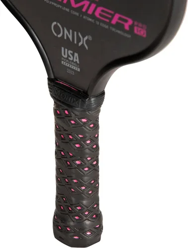 Miniatura 11 de Onix Carbon Fiber Surface Medium-Weight Premium Perforated Grip One-Piece Construction Pickleball Paddle