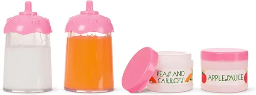 Miniatura 3 de melissa & doug Mine a Love tiempo para comer muñeca Accesorios Conjunto de alimentación, Versión estándar, 1, Rosado