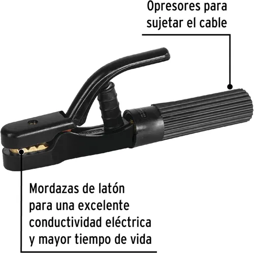 Miniatura 2 de Portaelectrodos 500 A, Pretul