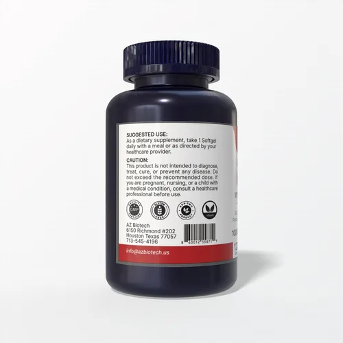 Miniatura 2 de Aceite de krill antártico 1000 mg con astaxantina - Alto contenido de fosfolípidos - 150 mg de astaxantina esterificada, 200 mg de fosfolípidos